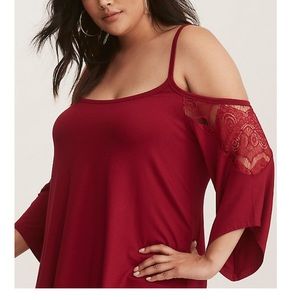 Torrid Cold shoulder top